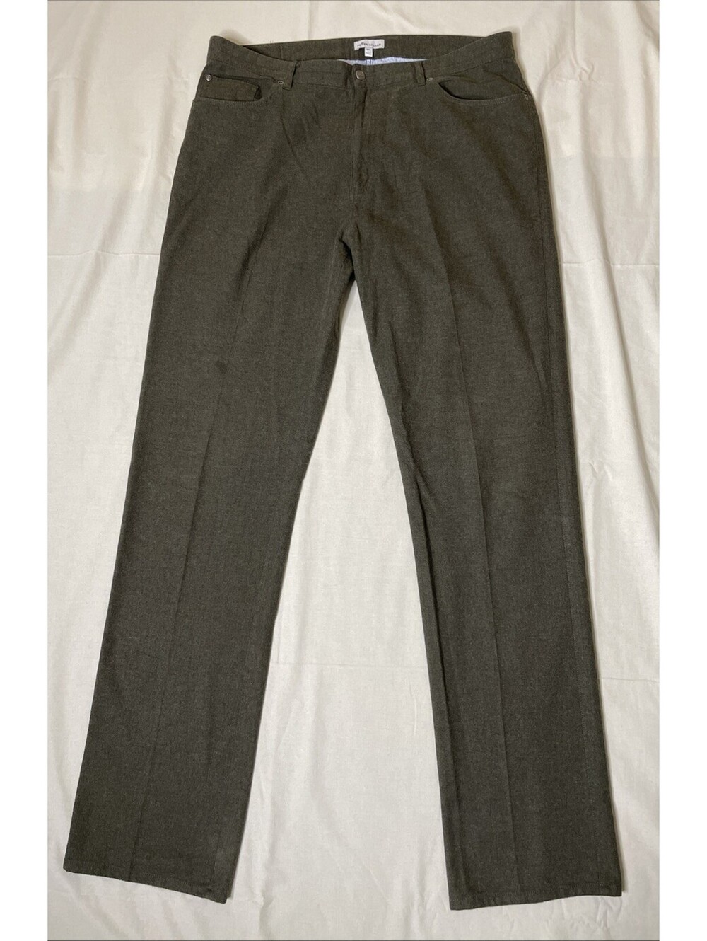 Peter Millar Crown Mountainside Flannel Pants Mens Sz 38L (tall) 5 Pockets 38x38